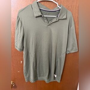 Vintage Olive Polo Shirt